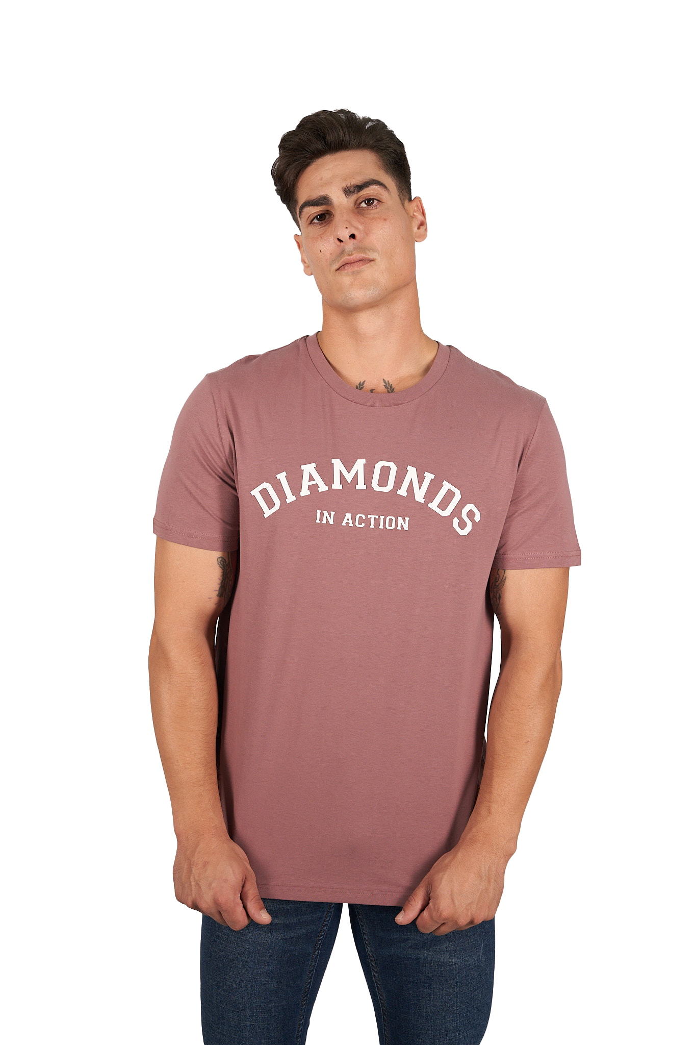 Camiseta Diamond con relieve